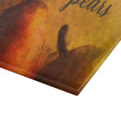 Planche À Découper Deux poires d'or (Coin)