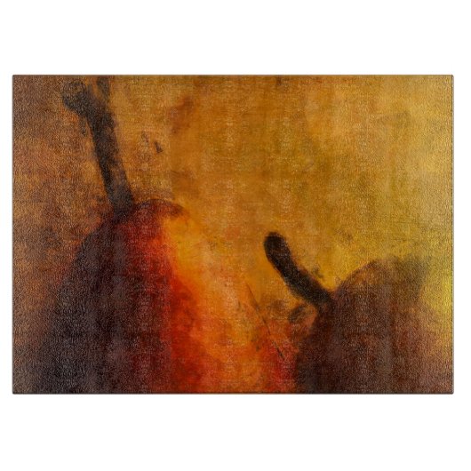 Planche À Découper Deux poires rides (Devant)