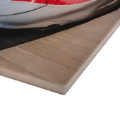 Planche À Découper Deux Shinkansen à la gare de Tokyo (Coin)