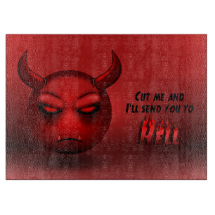 Planche À Découper Devilmoji