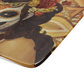 Planche À Découper Dia De Los Muertos Throw Pillow (Coin)
