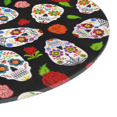 Planche À Découper Dia Los Muertos : motif crâne à sucre. (Coin)