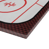 Planche À Découper Diagramme de la patinoire de la compagnie de hocke (Coin)