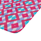 Planche À Découper diamant rose, violet, bleu (Coin)