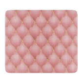 Planche À Découper Diamants d'or rose Tufted Commission de coupe (Devant)