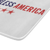 Planche À Découper Dieu bénisse l'Amérique (Coin)