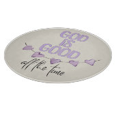 Planche À Découper Dieu est bon tout le temps (Coin)