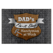 Planche À Découper Difficulté-il du papa drôle fête des pères (Devant)