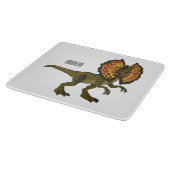 Planche À Découper Dilophosaurus dessin animé (Coin)