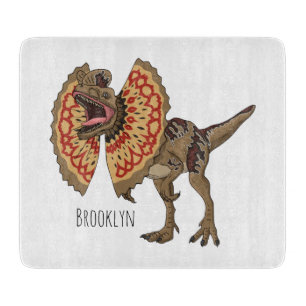 Planche À Découper Dilophosaurus dessin animé