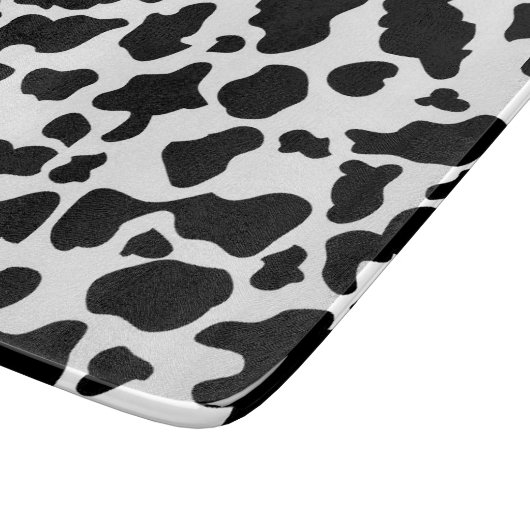 Planche à découper d'impression de vache (Coin)