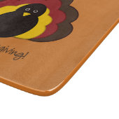 Planche À Découper Dinde de Thanksgiving (Coin)