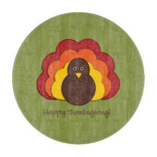Planche À Découper Dinde de Thanksgiving