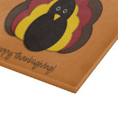 Planche À Découper Dinde de Thanksgiving (Coin)