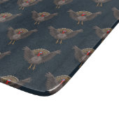 Planche À Découper Dindes de Thanksgiving merveilleuses (Coin)