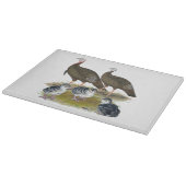 Planche À Découper Dindes Famille Sauvage de l'Est (Coin)