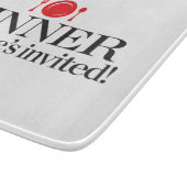 Planche À Découper Dîner chacun invité (Coin)