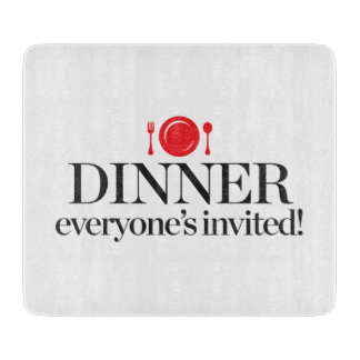 Planche À Découper Dîner chacun invité