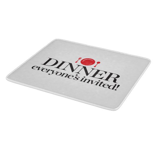 Planche À Découper Dîner chacun invité (Coin)