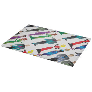 Planche À Découper Dîner Invités Planche À Coupe De Verre