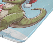 Planche À Découper Dinosaure sucre de canne de Noël mignon (Coin)