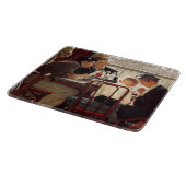 Planche À Découper Dire grâce par Norman Rockwell (Coin)