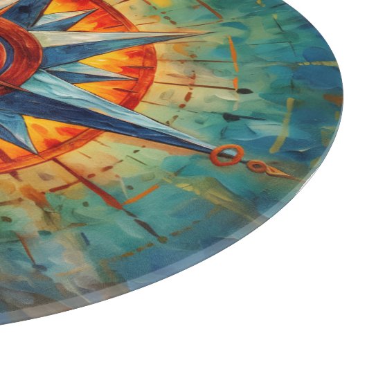 Planche À Découper Direction au Chaos (Rose Compass) (Coin)