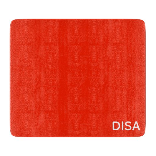 Planche À Découper Disa Red color (Devant)