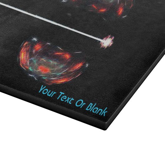 Planche À Découper Dissolution De L'Atome (Coin)