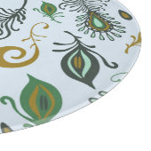 Planche À Découper Diverses plumes colorées (Coin)