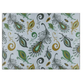 Planche À Découper Diverses plumes colorées (Devant)