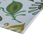 Planche À Découper Diverses plumes colorées (Coin)