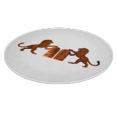 Planche À Découper Dix commandements et lions (Coin)