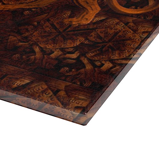 Planche À Découper Dix commandements et lions (Coin)