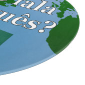 Planche À Découper Do you speak portuguese ? Flag globe (Coin)