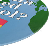 Planche À Découper Do you speak Spanish ? Flag & globe (Coin)