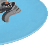 Planche À Découper Doberman (Coin)