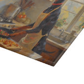 Planche À Découper Doberman Cooking in Kitchen (Coin)