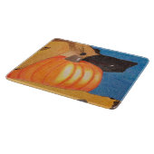 Planche À Découper Dog paws and pumpkin cutting board (Coin)