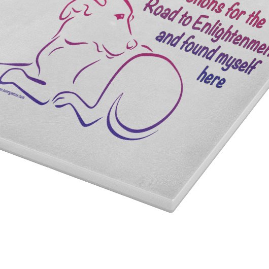 Planche À Découper Dog Road to Enlightenment Cutting Board (Coin)