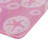 Planche À Découper Dollar de sable blanc et rose (Coin)