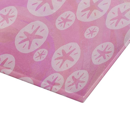 Planche À Découper Dollar de sable blanc et rose (Coin)