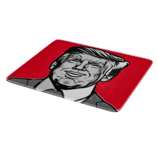 PLANCHE À DÉCOUPER DONALD TRUMP (Coin)