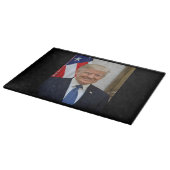Planche À Découper Donald Trump US President White House MAGA 2024  (Coin)