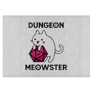 Planche À Découper Donjon Meowster Chat Drôle
