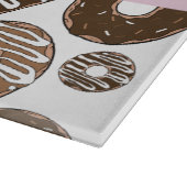 Planche À Découper Donuts Au Chocolat, Donuts Au Caramel, Glace, Votr (Coin)