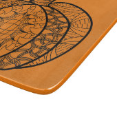 Planche À Découper Doodles d'Halloween boho mandala citrouilles Autom (Coin)