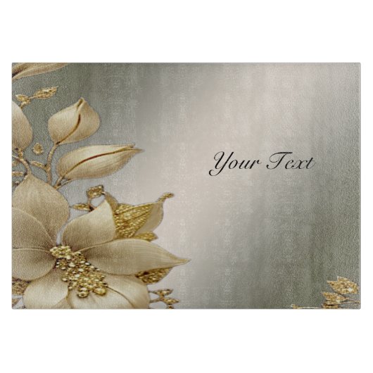 Planche à découper dorée (Devant)