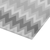 Planche À Découper Double conseil gris de taille du verre de Chevron (Coin)