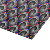 Planche À Découper Double Yin Yang Spiral par Kenneth Yoncich (Coin)